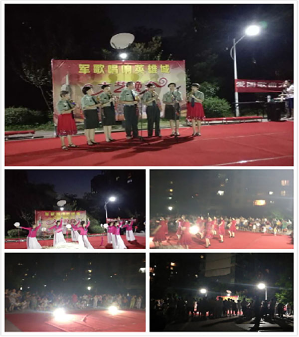 慶八一、軍歌嘹亮唱響英雄城